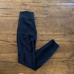 Navy blue lululemon leggings